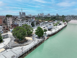 东莞市石龙镇东江北干流南岸堤岸空间环境整治工程项目