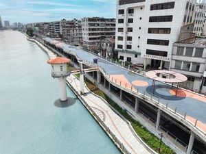 东莞市石龙镇东江北干流南岸堤岸空间环境整治工程项目