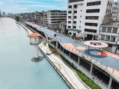 东莞市石龙镇东江北干流南岸堤岸空间环境整治工程项目